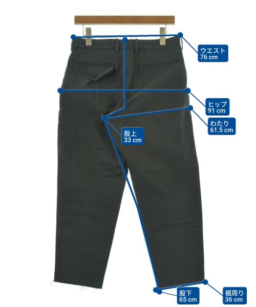 kolor（カラー）チノパン 黒 サイズ:1(S位) メンズ/2200630728079