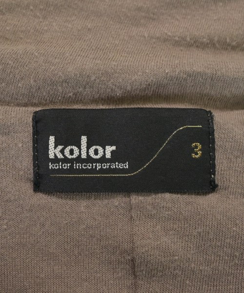 kolor（カラー）ジャケット ベージュ サイズ:3(L位) メンズ/2200631529026