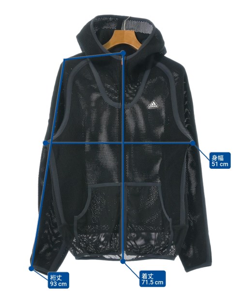 kolor（カラー）パーカー 黒 サイズ:M メンズ/2200614045277