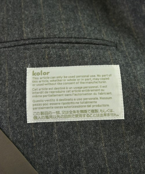 kolor（カラー）テーラードジャケット グレー サイズ:1(S位) メンズ/2200622292021