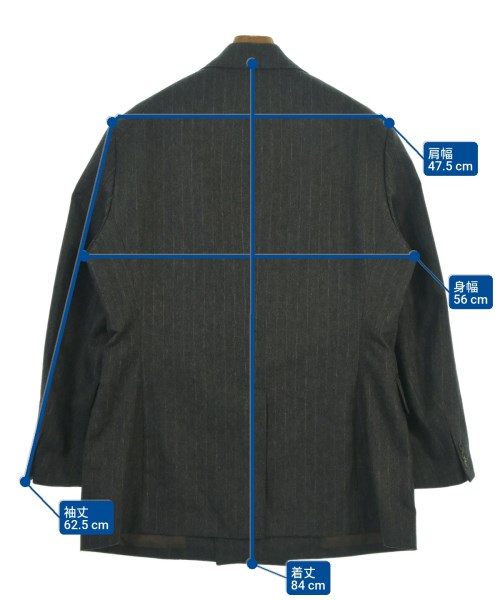 kolor（カラー）テーラードジャケット グレー サイズ:1(S位) メンズ/2200622292021