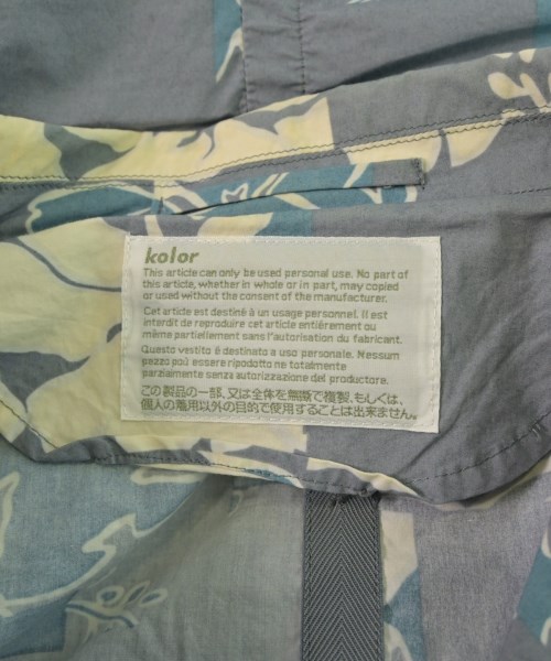 kolor（カラー）テーラードジャケット グレー サイズ:3(L位) メンズ/2200633067014