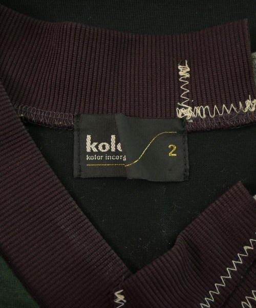 kolor（カラー）Tシャツ・カットソー 黒 サイズ:2(M位) メンズ/2200632321025