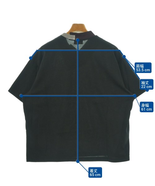 kolor（カラー）Tシャツ・カットソー 黒 サイズ:2(M位) メンズ/2200632321025