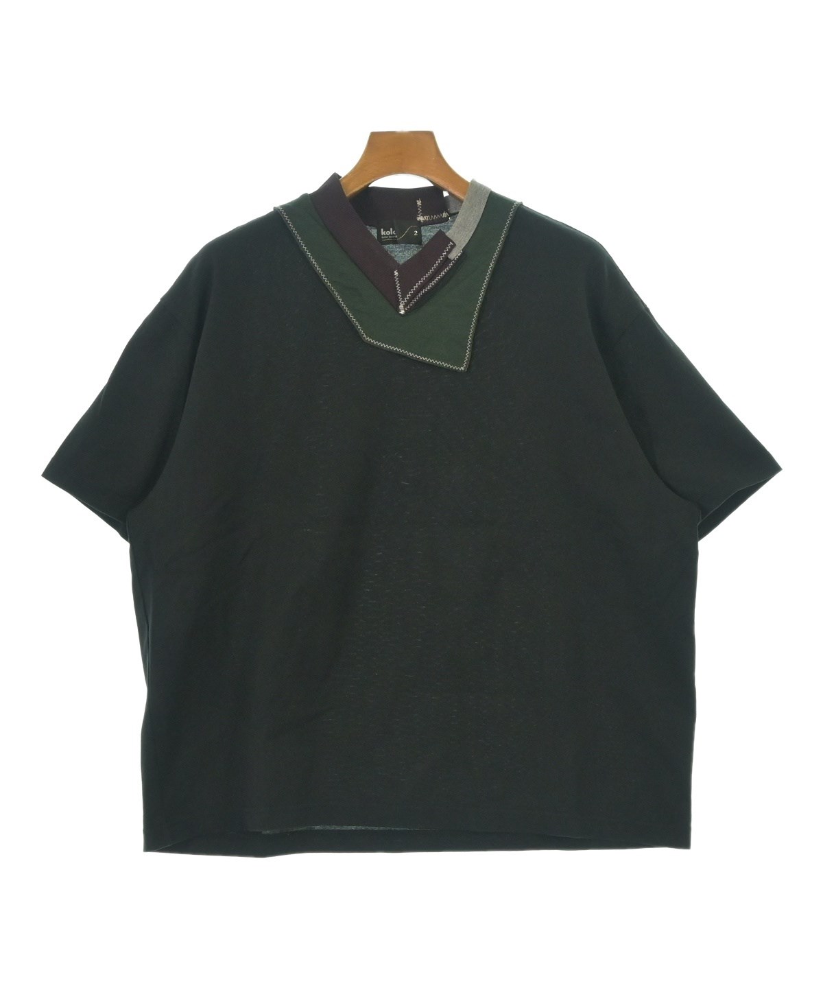 kolor（カラー）Tシャツ・カットソー 黒 サイズ:2(M位) メンズ