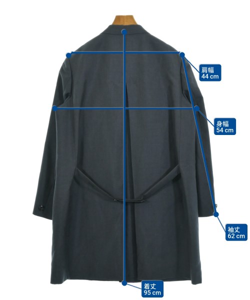 kolor（カラー）チェスターコート 青 サイズ:3(L位) メンズ/2200619132088