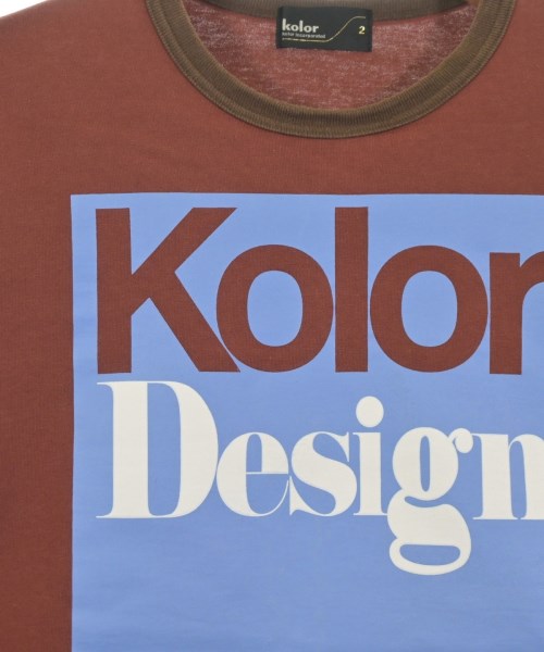 kolor（カラー）Tシャツ・カットソー 茶 サイズ:2(M位) メンズ/2200611389060