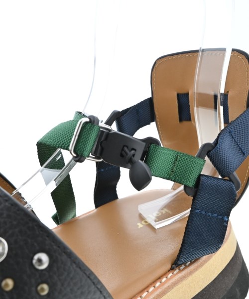 kolor（カラー）サンダル 黒 サイズ:26.5cm メンズ/2200615106069