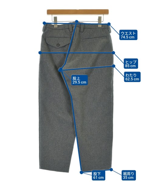 kolor（カラー）その他 グレー サイズ:1(S位) メンズ/2200611495099