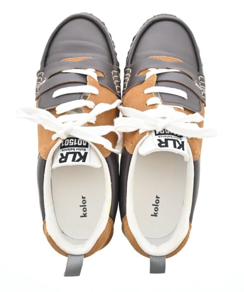 kolor（カラー）スニーカー 茶 サイズ:27.5cm メンズ/2200618125043