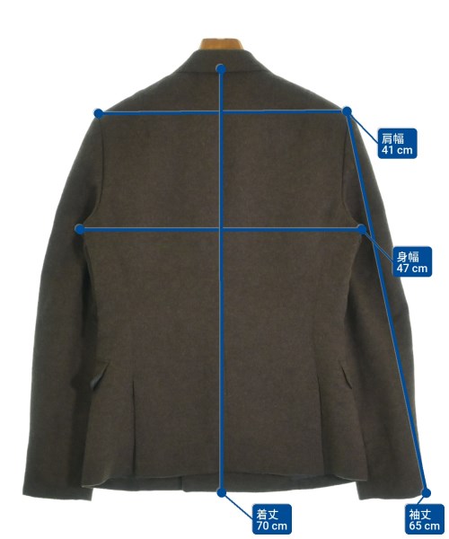 kolor（カラー）ジャケット 茶 サイズ:1(S位) メンズ/2200619875046