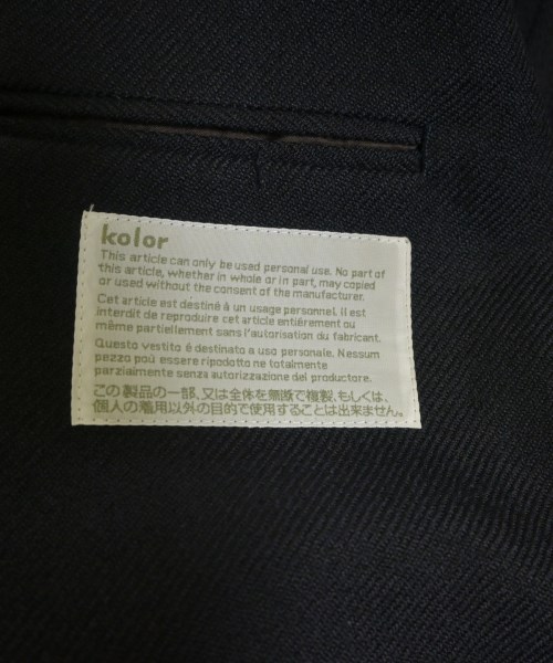 kolor（カラー）カジュアルジャケット 黒 サイズ:1(S位) メンズ/2200619980191