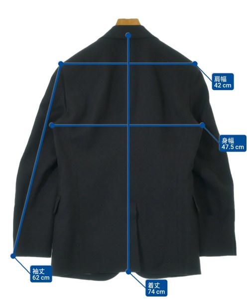 kolor（カラー）カジュアルジャケット 黒 サイズ:1(S位) メンズ/2200619980191