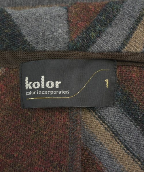 kolor（カラー）カジュアルジャケット 茶 サイズ:1(S位) メンズ/2200620818032