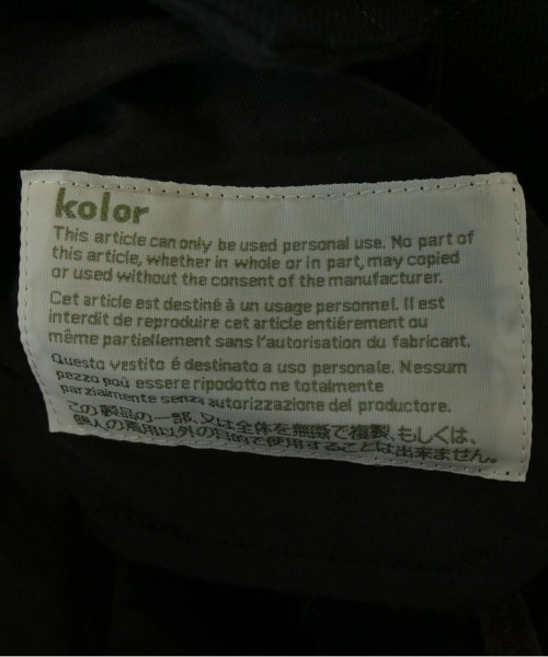 kolor（カラー）ショートパンツ 黒 サイズ:2(M位) メンズ/2200567275257