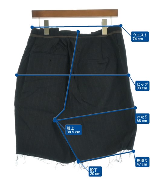 kolor（カラー）ショートパンツ 黒 サイズ:2(M位) メンズ/2200567275257