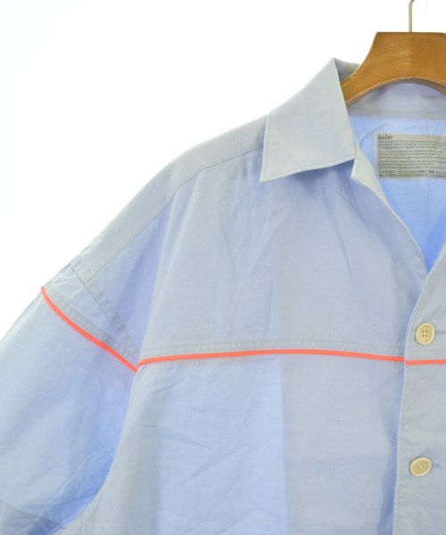 kolor（カラー）カジュアルシャツ 青 サイズ:3(L位) メンズ/2200673225061