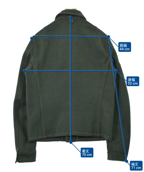 kolor（カラー）カバーオール 緑 サイズ:4(XL位) メンズ/2200674330016