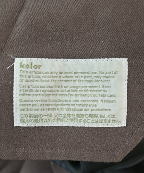 kolor（カラー）スラックス 紺 サイズ:2(M位) メンズ/2200675012027