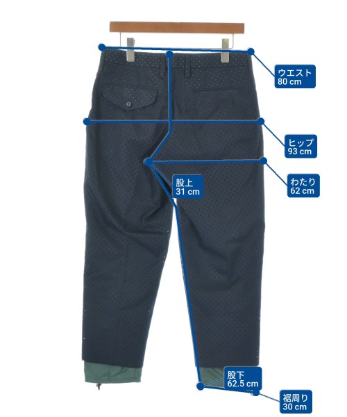 kolor（カラー）スラックス 紺 サイズ:1(S位) メンズ/2200675027106