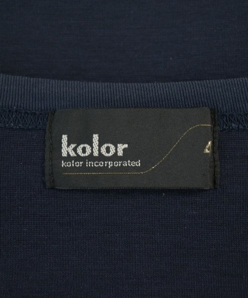 kolor（カラー）Tシャツ・カットソー 紺 サイズ:4(XL位) メンズ/2200675472074