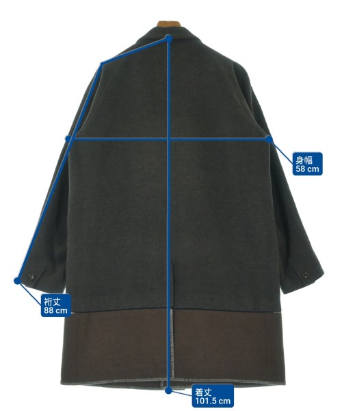 kolor（カラー）その他 グレー サイズ:2(M位) メンズ/2200675789042