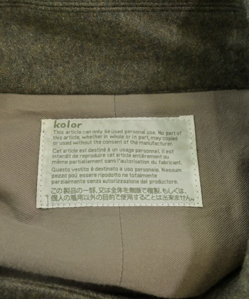 kolor（カラー）その他 カーキ サイズ:1(S位) メンズ/2200675871013