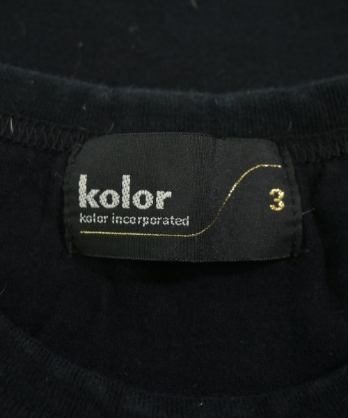 kolor（カラー）Tシャツ・カットソー 黒 サイズ:3(L位) メンズ/2200676195132