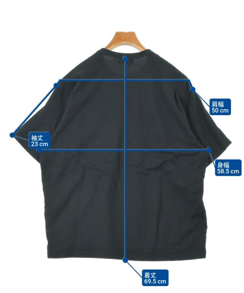 kolor（カラー）Tシャツ・カットソー 黒 サイズ:3(L位) メンズ/2200676195132