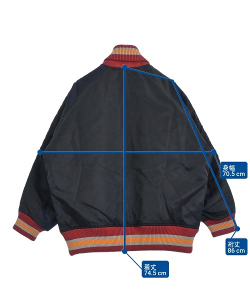 kolor（カラー）スタジャン 紺 サイズ:1(S位) メンズ/2200679586067