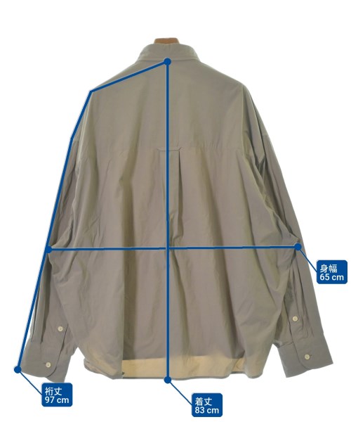 kolor（カラー）カジュアルシャツ ベージュ サイズ:-(XXL位) メンズ/2200679587088