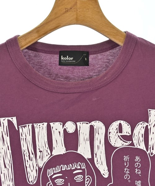 kolor（カラー）Tシャツ・カットソー 紫 サイズ:1(S位) メンズ/2200680102058