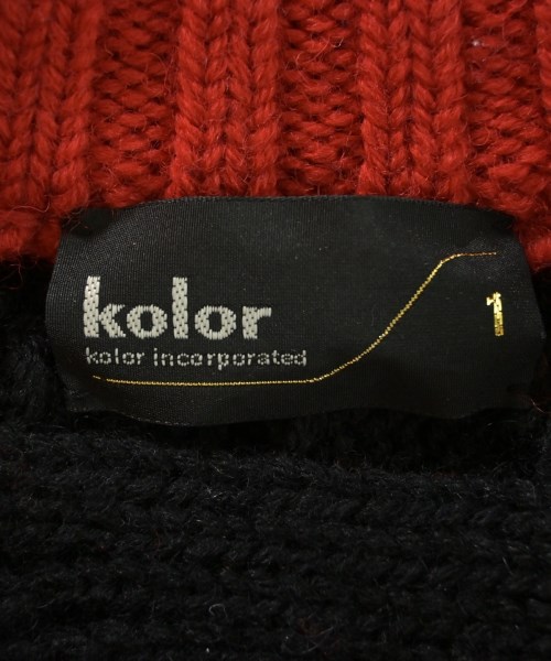 kolor（カラー）ニット・セーター 赤 サイズ:1(S位) メンズ/2200681894037