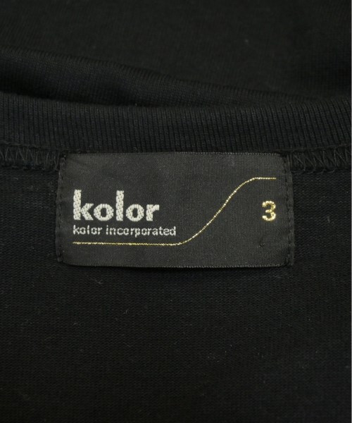 kolor（カラー）Tシャツ・カットソー 黒 サイズ:3(L位) メンズ/2200694988044