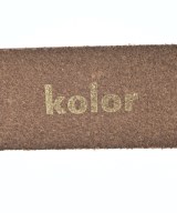 kolor（カラー）ベルト 黒 サイズ:- メンズ/2200691802879