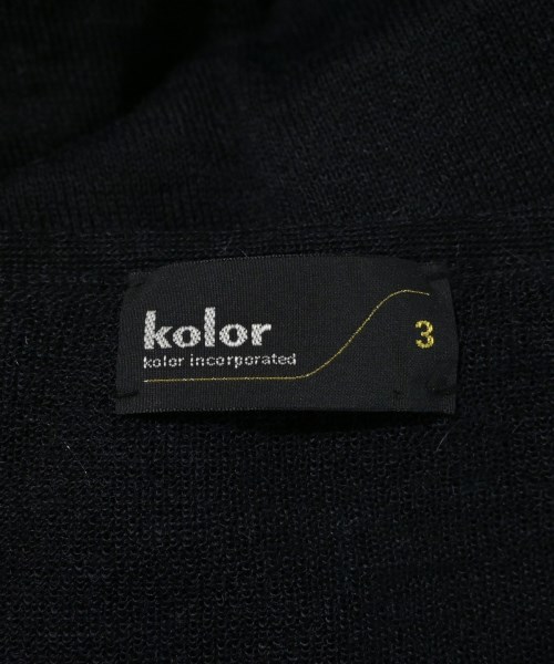 kolor（カラー）カーディガン 黒 サイズ:3(L位) メンズ/2200693519737