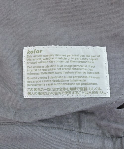 kolor（カラー）スラックス 青 サイズ:2(M位) メンズ/2200696057052