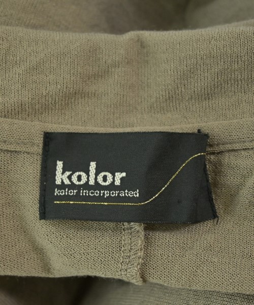 kolor（カラー）カジュアルジャケット ベージュ サイズ:1(S位) メンズ/2200692276259