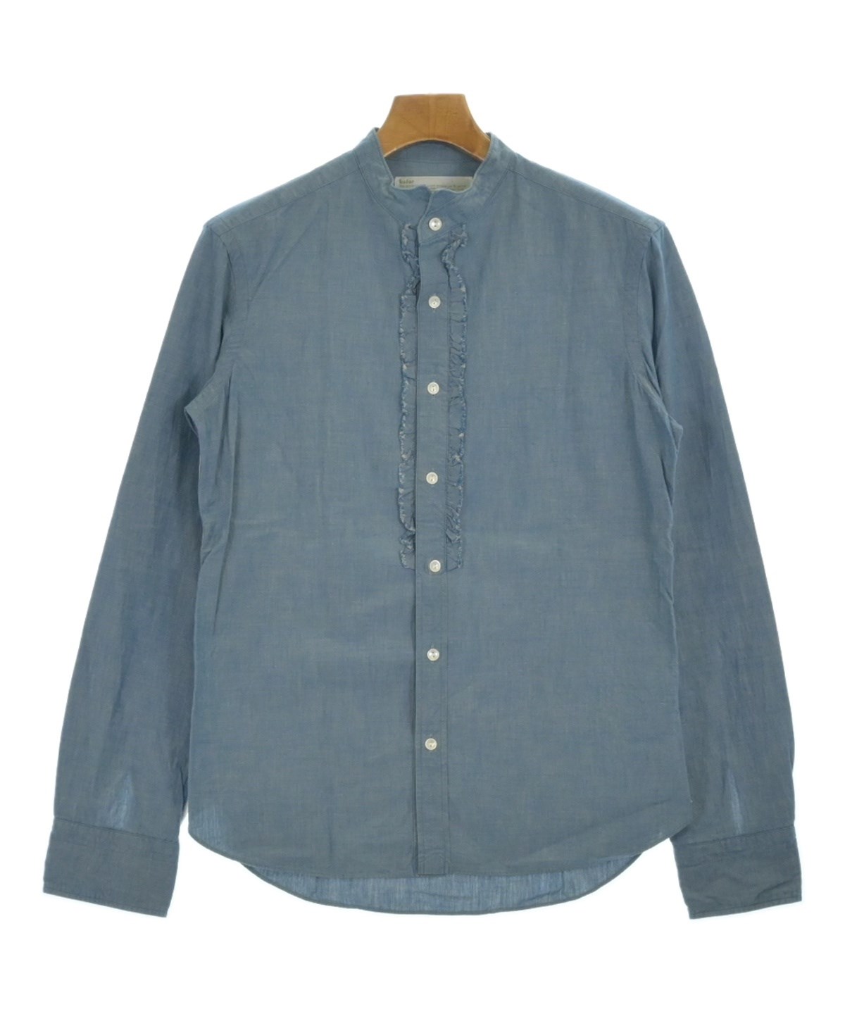 kolor カラー カジュアルシャツ -(XXL位) 青 【古着】【中古】 kolor（カラー）カジュアルシャツ 青 サイズ:1(S位) メンズ