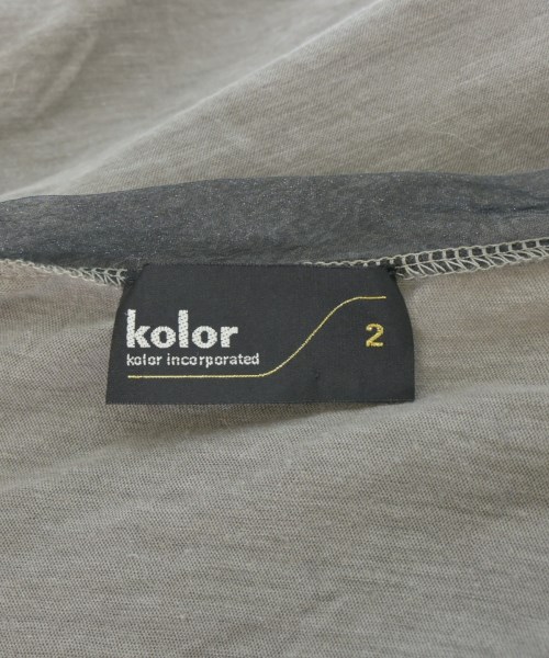 kolor（カラー）タンクトップ グレー サイズ:2(M位) メンズ/2200696809866