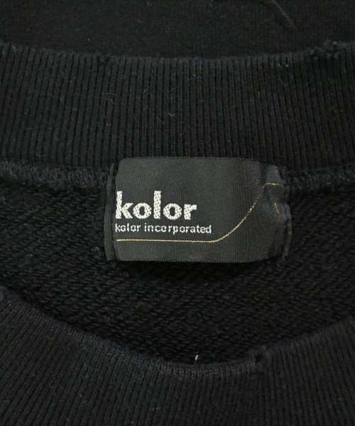 kolor（カラー）スウェット 黒 サイズ:1(S位) メンズ/2200699500029