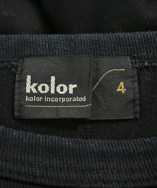 kolor（カラー）Tシャツ・カットソー 黒 サイズ:4(XL位) メンズ/2200700724024