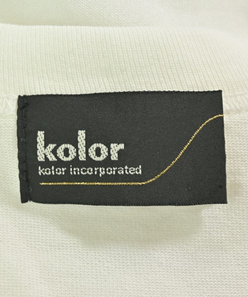 kolor（カラー）Tシャツ・カットソー 白 サイズ:2(M位) メンズ/2200700871063