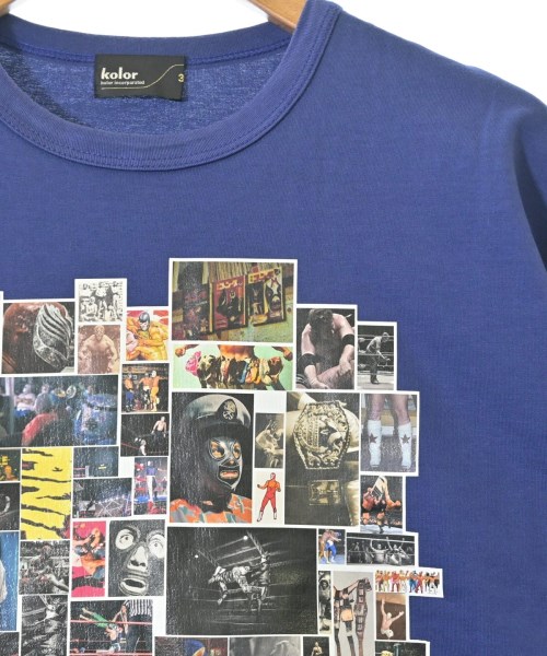 kolor（カラー）Tシャツ・カットソー 青 サイズ:3(L位) メンズ/2200701781064