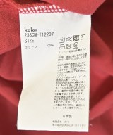 kolor（カラー）Tシャツ・カットソー 赤 サイズ:1(S位) メンズ/2200701781071
