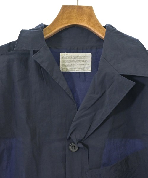 kolor（カラー）カジュアルシャツ 紺 サイズ:3(L位) メンズ/2200646236148