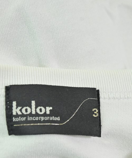 kolor（カラー）Tシャツ・カットソー 白 サイズ:3(L位) メンズ/2200654883020