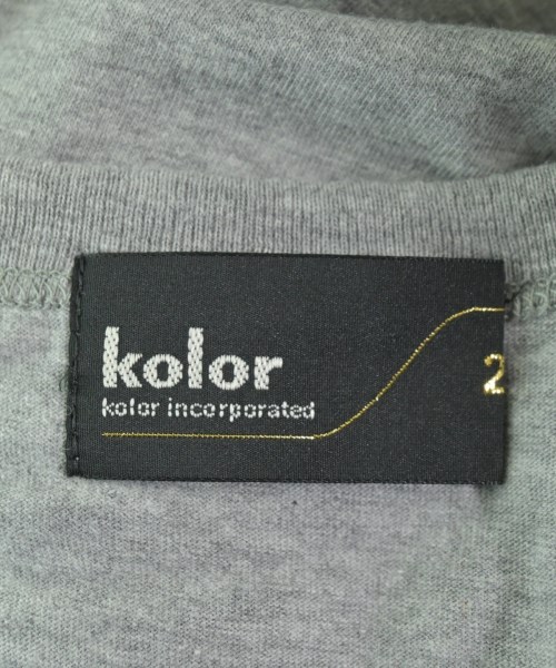 kolor（カラー）Tシャツ・カットソー グレー サイズ:2(M位) メンズ/2200654883037