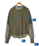 kolor（カラー）スウェット カーキ サイズ:3(L位) メンズ/2200657491284