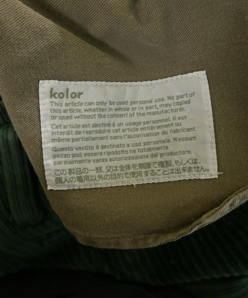 kolor（カラー）その他 緑 サイズ:2(M位) メンズ/2200657491338